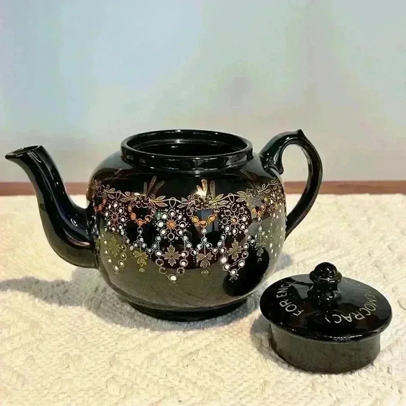 Vintage England Sudlow Teapot 3983 Signed - Picture 4 of 5